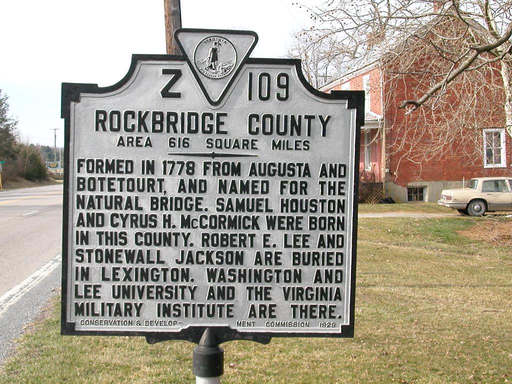 Things You Don’t Know About Rockbridge County Rockbridge Weekly
